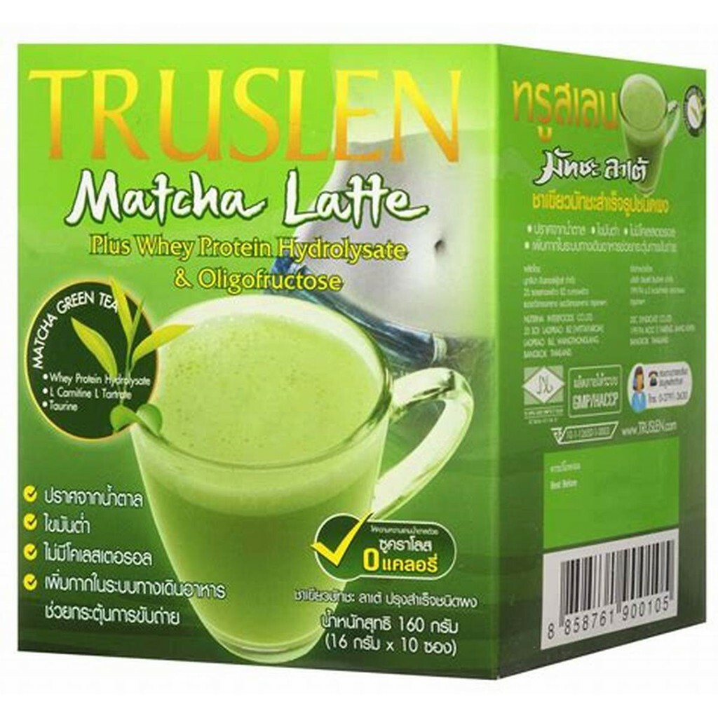 4X Matcha Latte Truslen Taurine B12 L-Carnitine Fat Burner Mix Antioxidant Tea