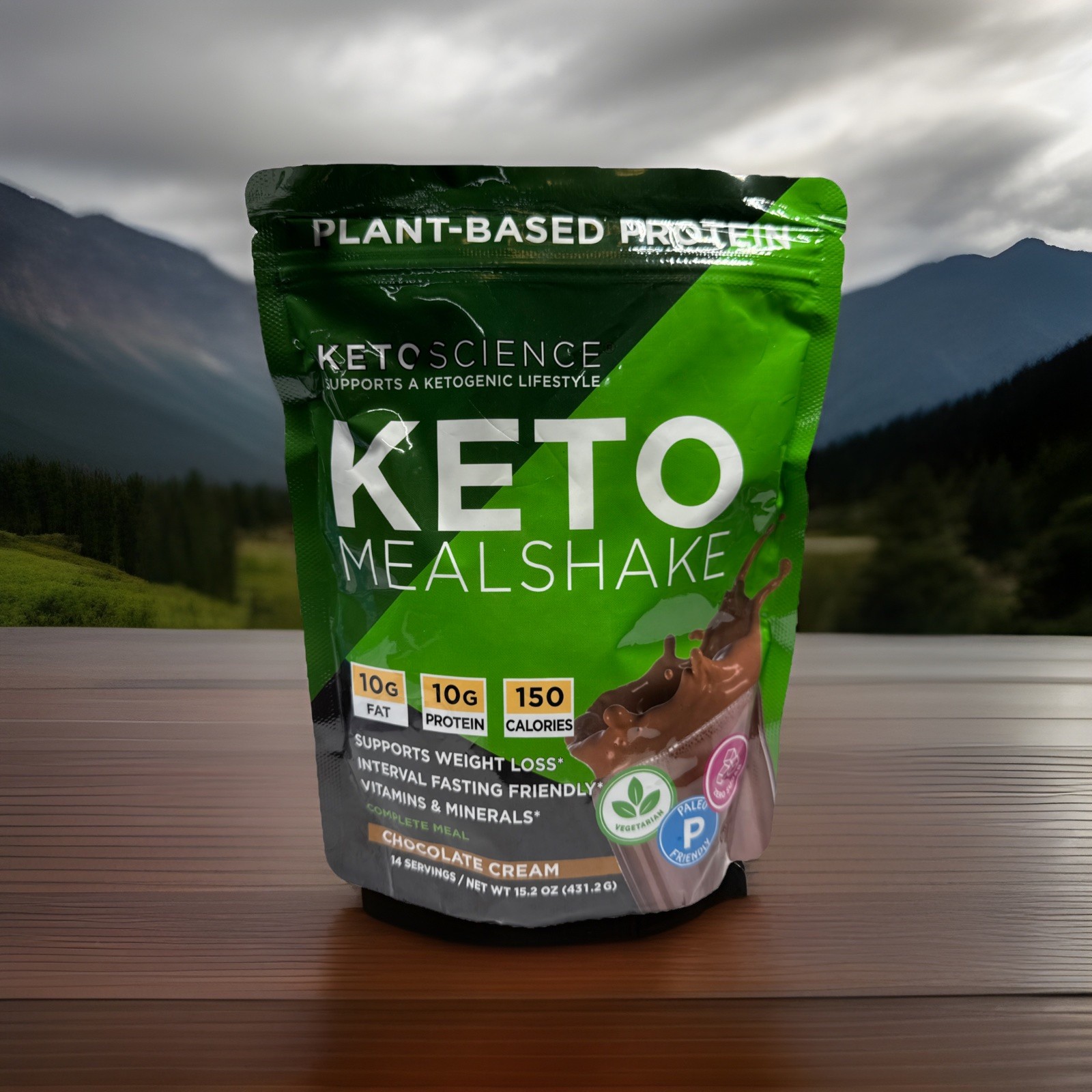 Keto Science Plant Based Protein, Keto Meal Shake, Rich in Vitamins Minerals…
