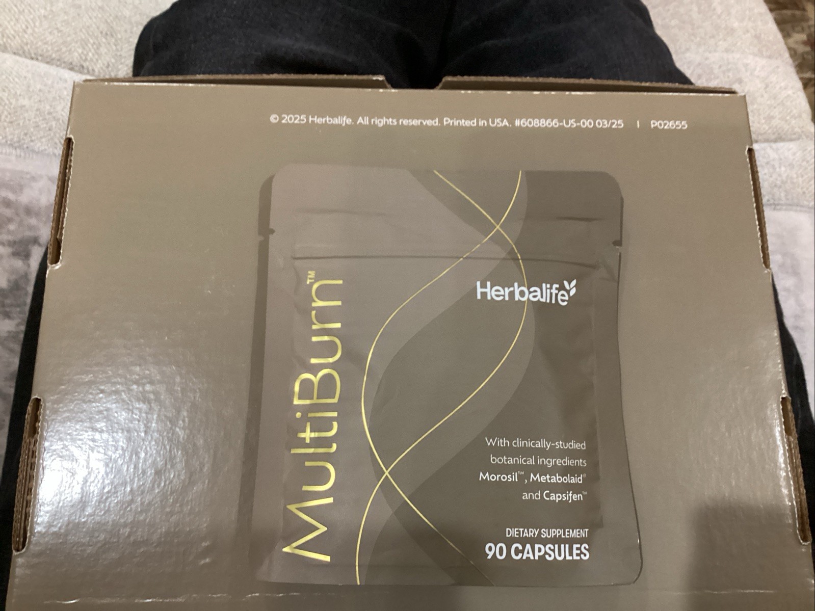 Herbalife MultiBurn™ –Refill 90 Vegan Caps | Metabolism Energy Fat Loss 9/2027