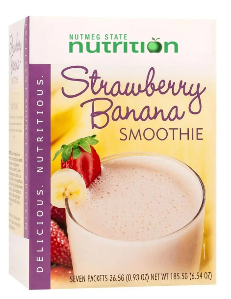Fit Wise Strawberry Banana Smoothie 15 Grams of Protein