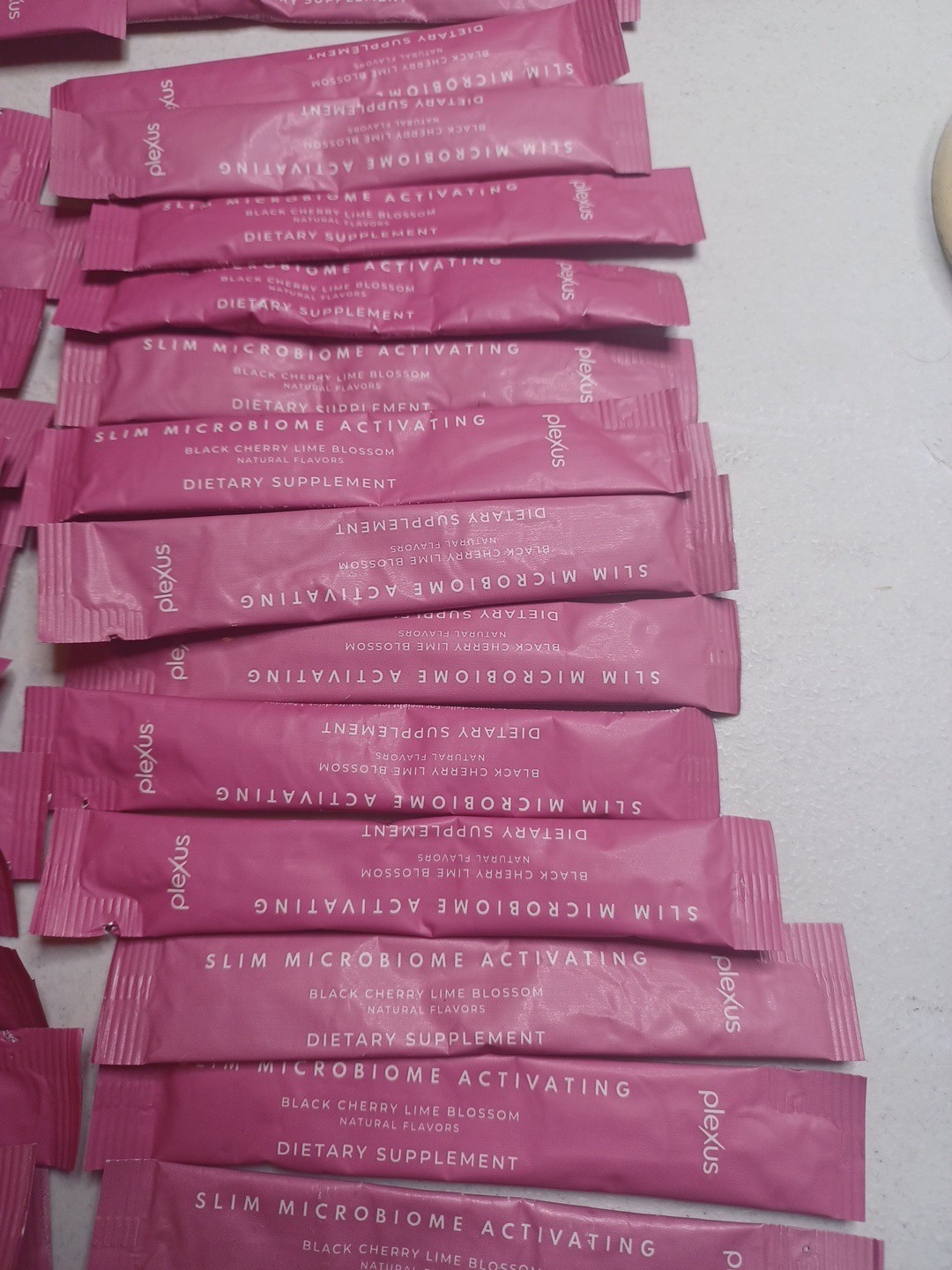 Plexus Slim Hunger Control Supplement Powder Black Cherry Lime Blossom 45 Sticks