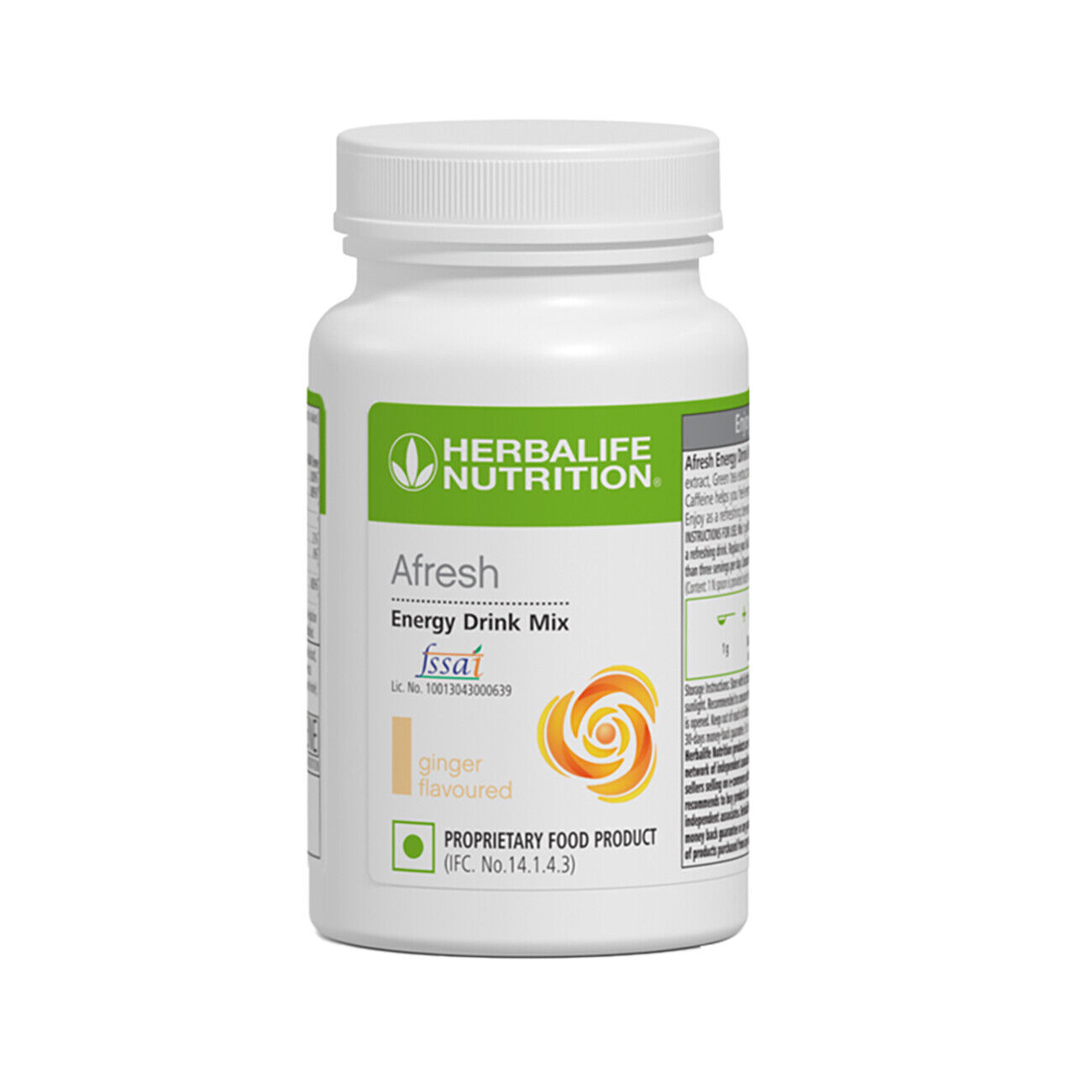Herbalife Afresh Energy Drink Mix Herbal Beverage (50g) Metabalism & Fat Loss