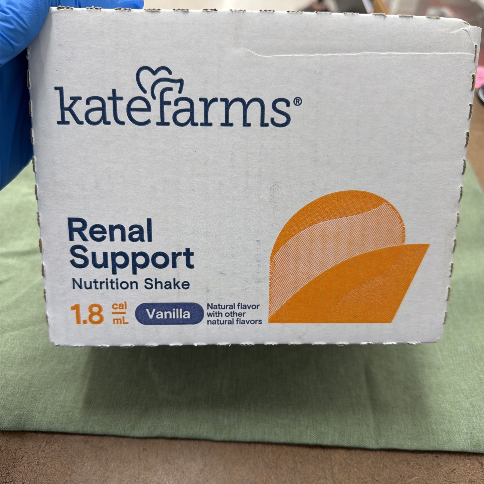 Kate Farms Renal Support Nutrition Shake, Vanilla – 12 x 8.45 fl oz Cartons