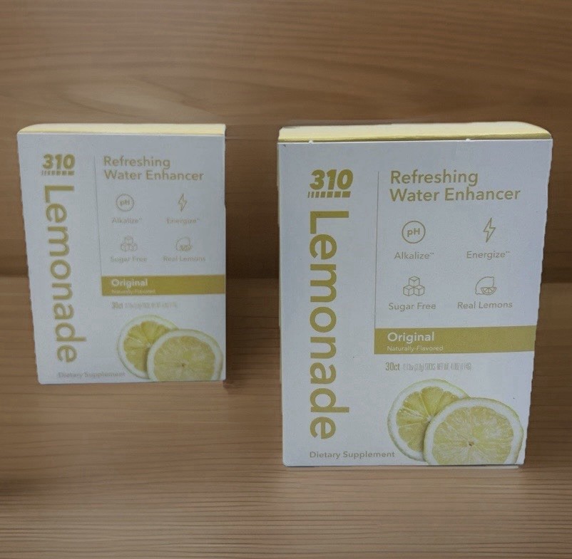 2 Boxes – 310 Nutrition Lemonade Mix 30 Servings x2 Refreshing Lemonade Flavor