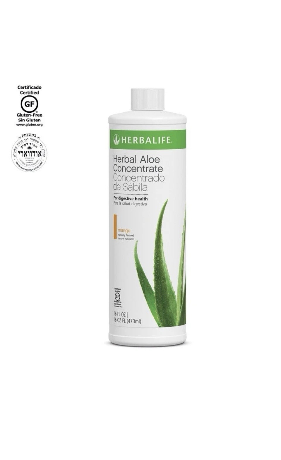 Herbal Aloe Concentrate Mango favor – 16oz