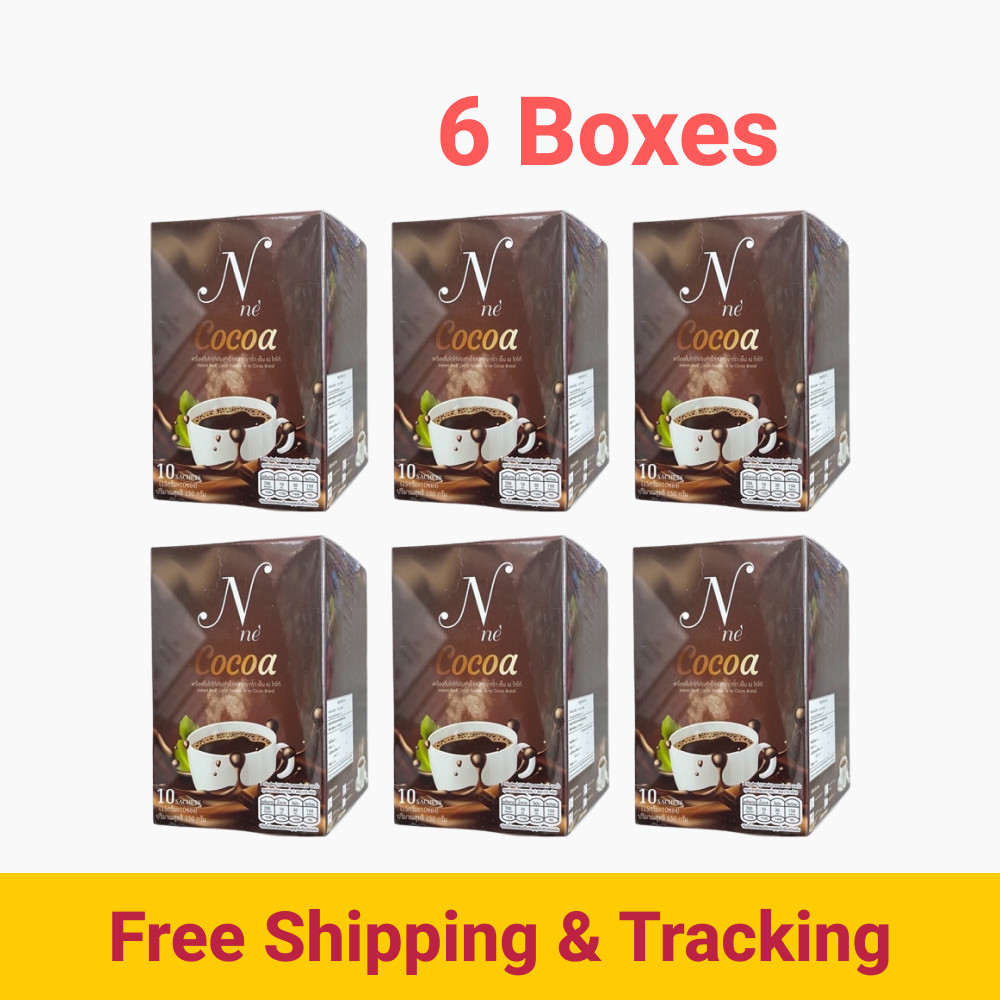 6x N Ne Cocoa Instant Mix Weight Management Drink Slimming Sugar Free