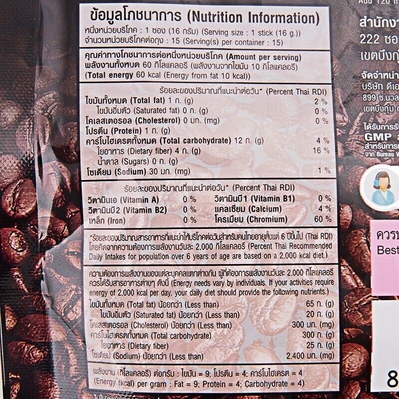 6x Truslen Coffee Mix Plus Collagen Weight Control Sugar Free Low Fat Fit Body