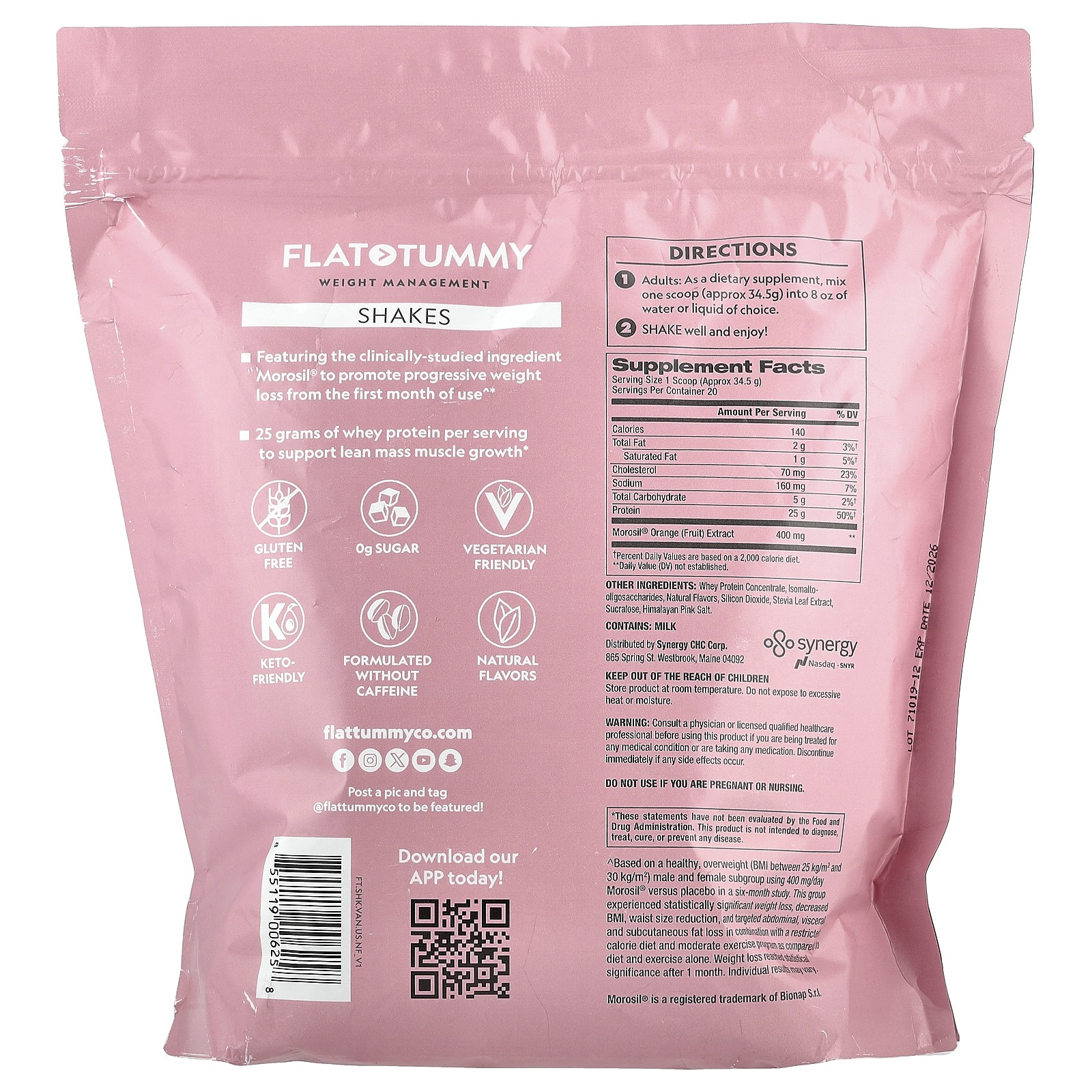 Shakes, Natural Vanilla, 1.5 lb (690 g)