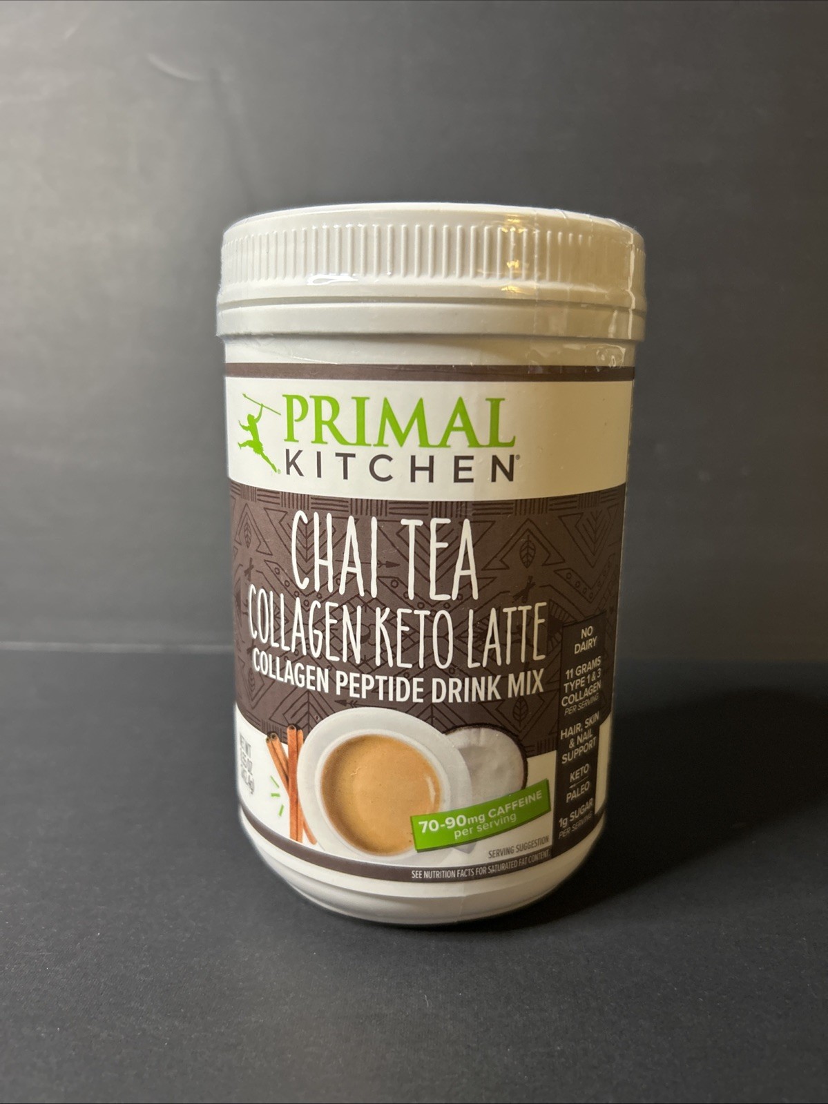 Primal Kitchen Chai Collagen Keto Latte Mix – 8.55 oz