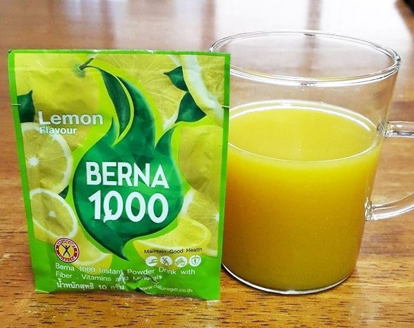 2 x NatureGift Berna 1000 Burn Intant Powder Lemon Flavor Multi-Vitamin 10 sache