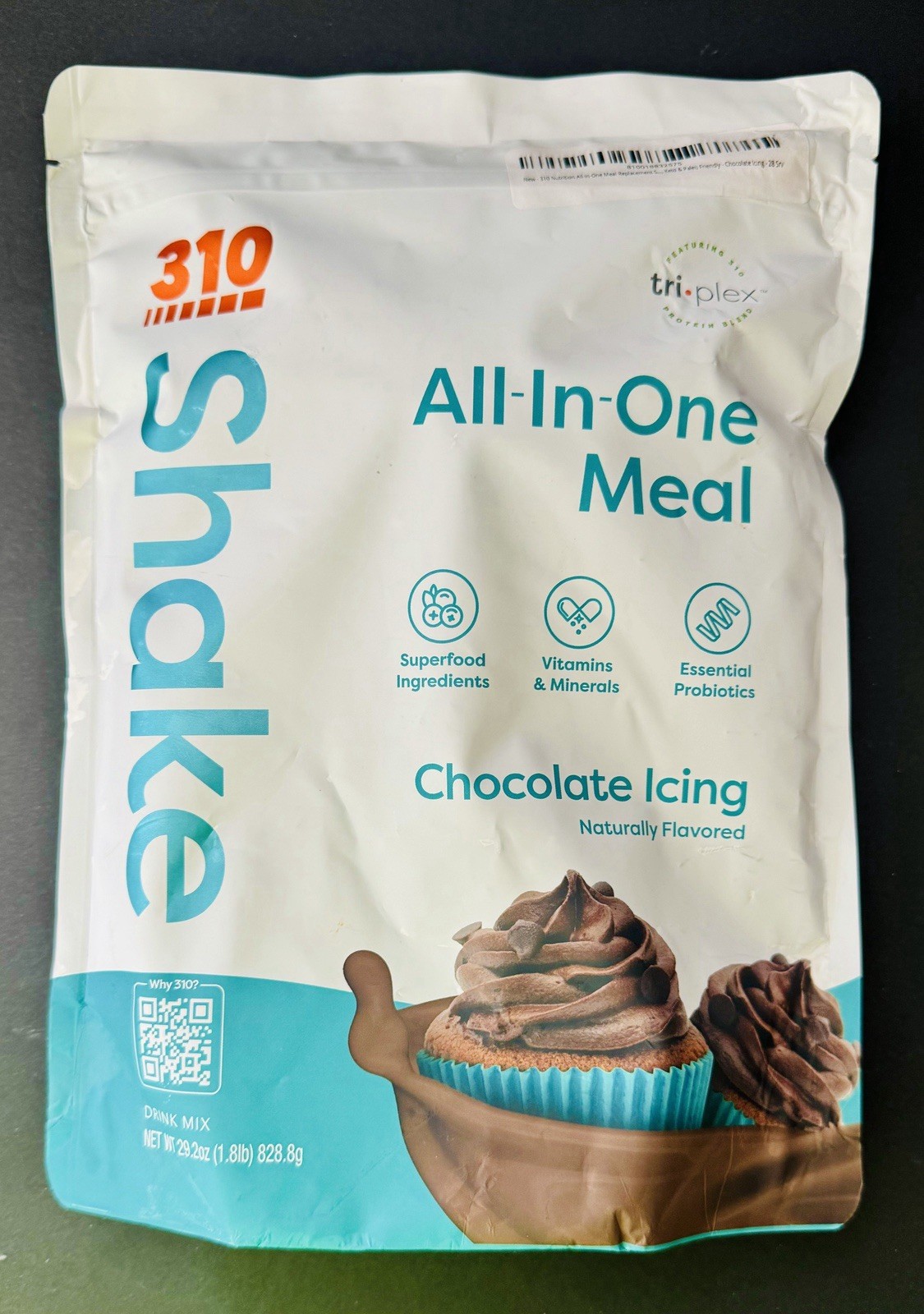 310 Nutrition All-In-One Meal Replacement Shake Powder, CHOCOLATE ICING, 06/2026