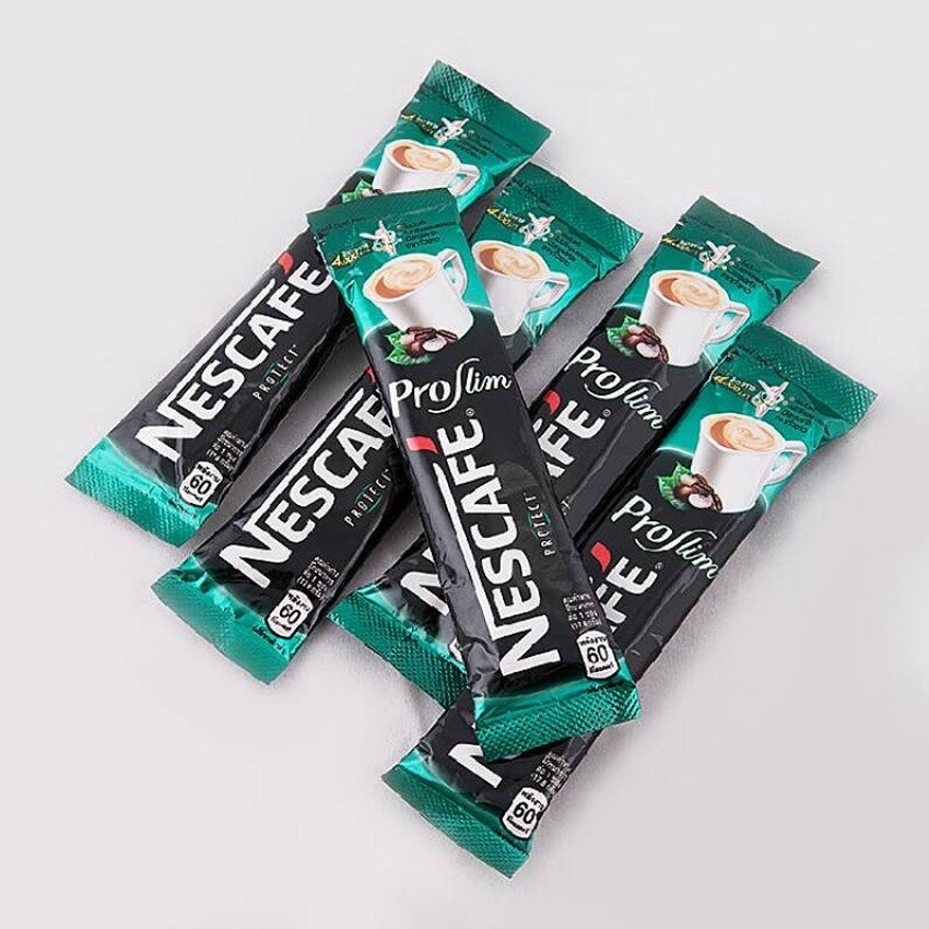 Nescafe Protect Proslim Slimming Weight Control Low Fat 17 Sachets/Pack