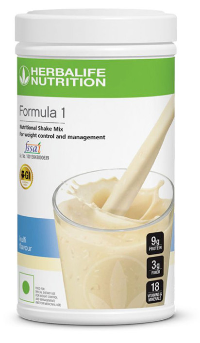 FORMULA 1 HEALTHY MEAL REPLACEMENT SHAKE 500gm KULFI FLAVOR PROTEIN POWDER 400GM
