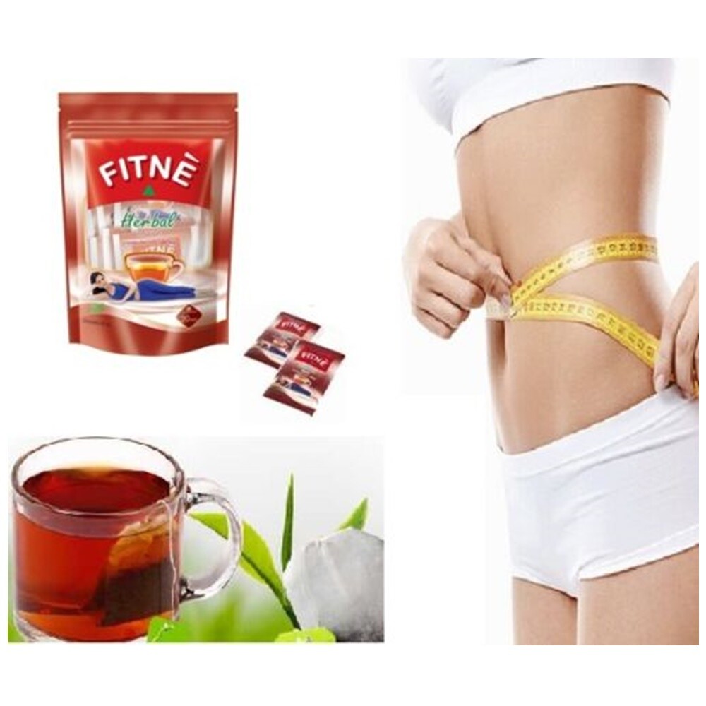 Fitne Tea Herbal Weight Loss Fast Slim Diet Detox Bags Infusion Original 3 Bags