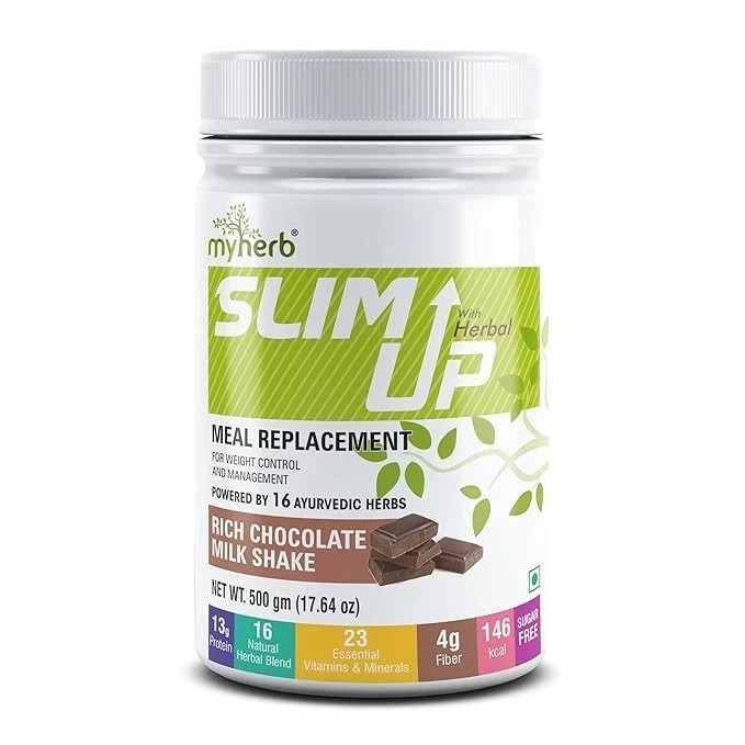 MYHERB Slim Up Meal Replacement Shake 500 g – Pack of 1 | Weight Management