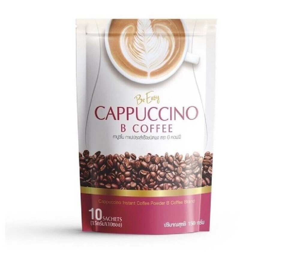 Be Easy B Coffee Cappuccino Instant Weight Management Detox Diet Slimming 10 Sct