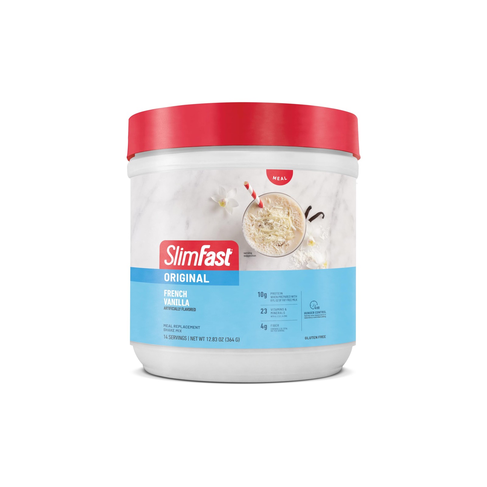 SlimFast Original Meal Replacement Powder, French Vanilla, Weight Loss Shake …
