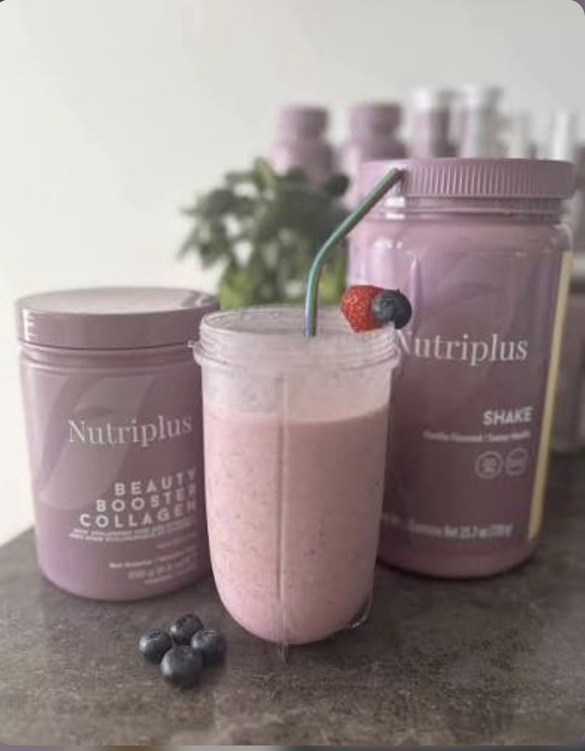 FARMASI. NUTRIPLUS MEAL REPLACEMENT SHAKE Strawberry. Flavor. ￼ FREE SHIPPING