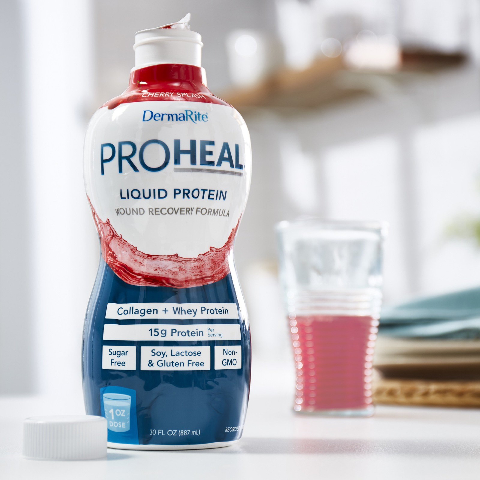 ProHeal Oral Supplement Cherry Splash 30 oz Bottle