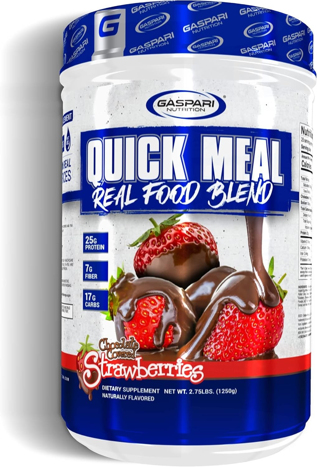 Gaspari Quick Meal: Complete Protein Shake with Real Food Ingredients, 44 oz