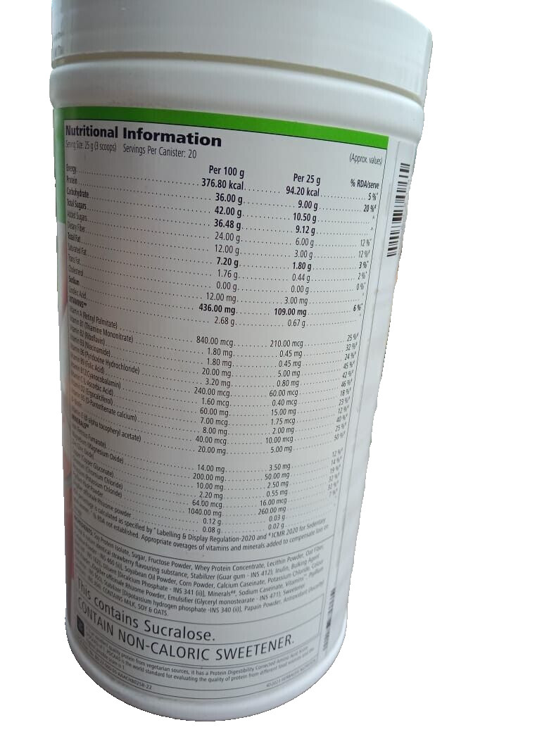 Herballife Nutrition Formula 1 Shake for Weight Loss Strawberry weight loss USPS