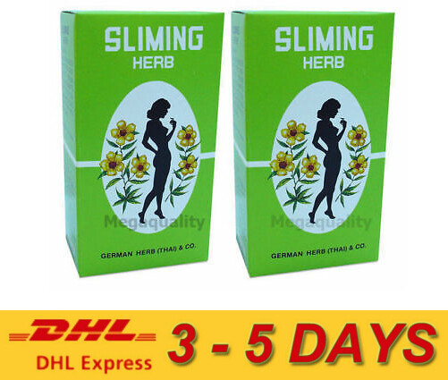 100 BAGS SLIMMING GERMAN HERB TEA BURN DIET FAST DETOX LAXATIVE DHL Express